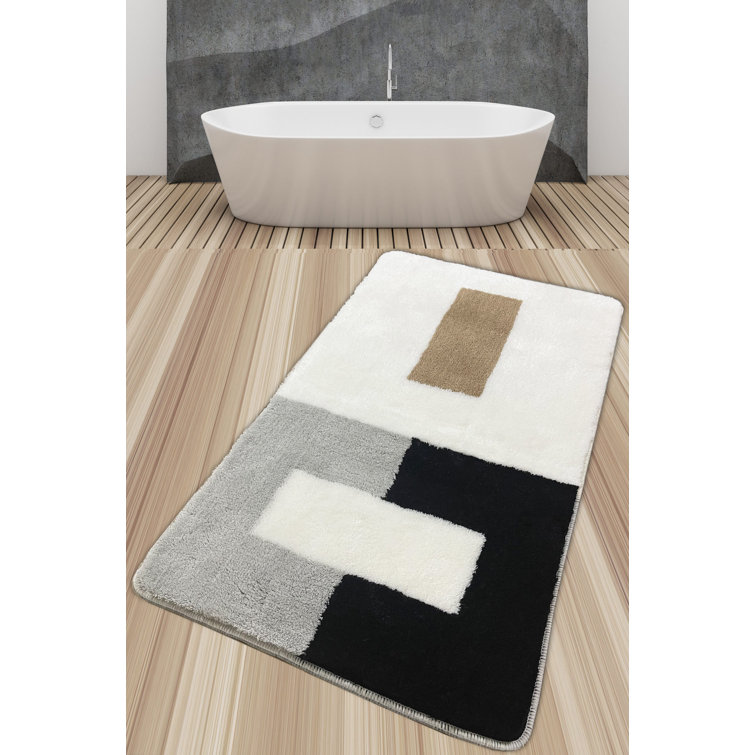 Ebern Designs Harlo Rectangle Bath Mat Wayfair.co.uk